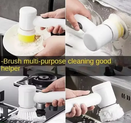 PowerScrub Pro — Cordless Rotating Cleaning Brush